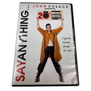Say Anything… (DVD, 2009) 20th Anniversary Edition Sealed John Cusack Widescreen